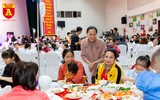Bữa cơm tất niên đầm ấm của các bệnh nhân